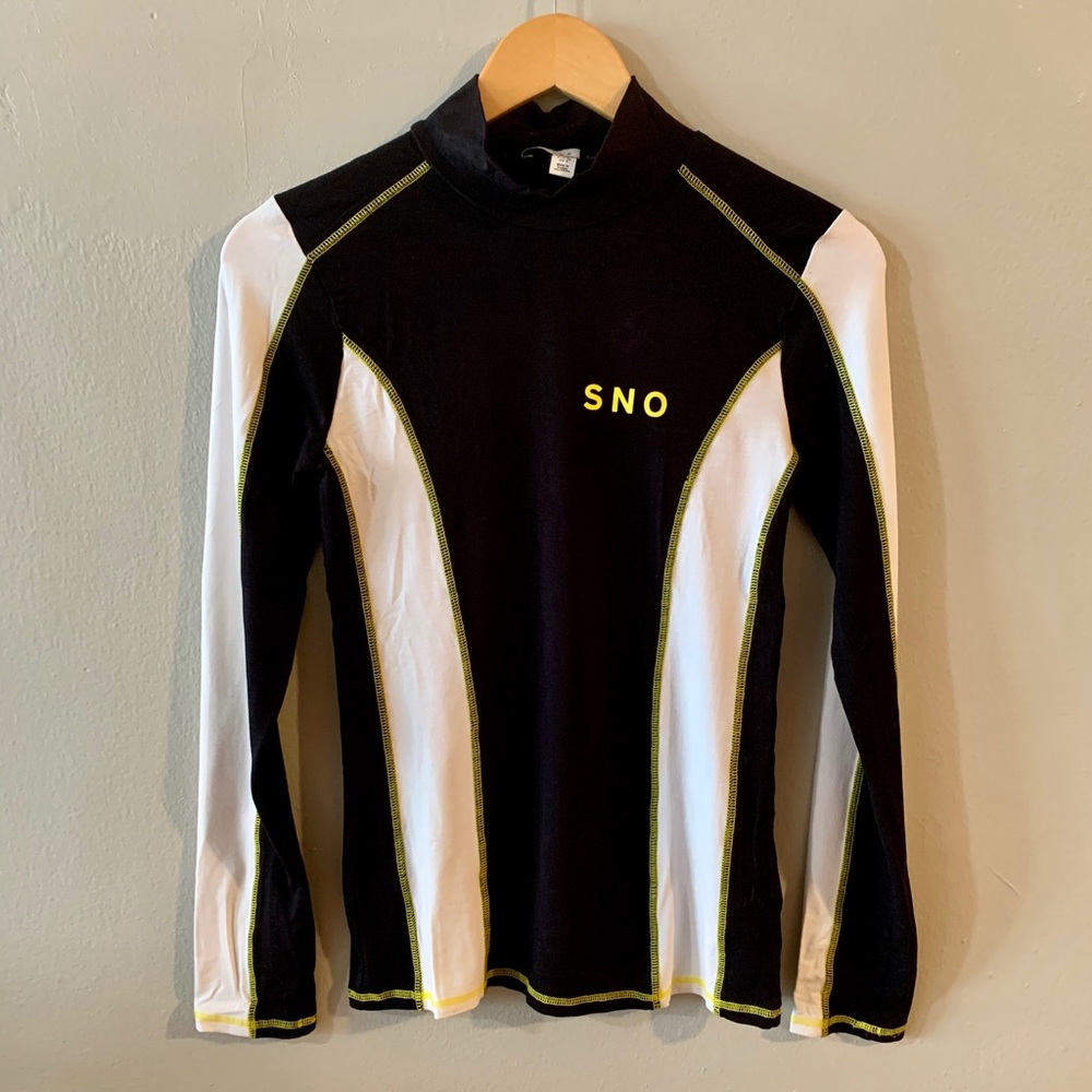 Topshop SNO Jersey Ski Top